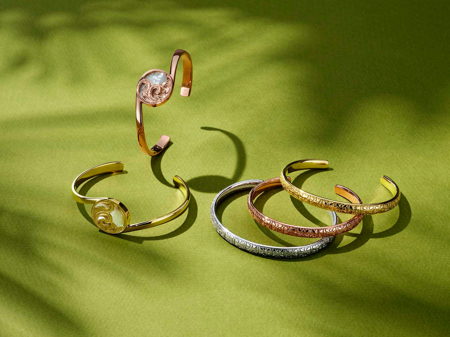 【Smart Wailea】 Elima Wave Bangle