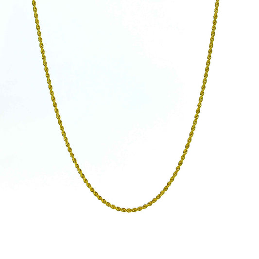 【14K Gold】 Rope Chain