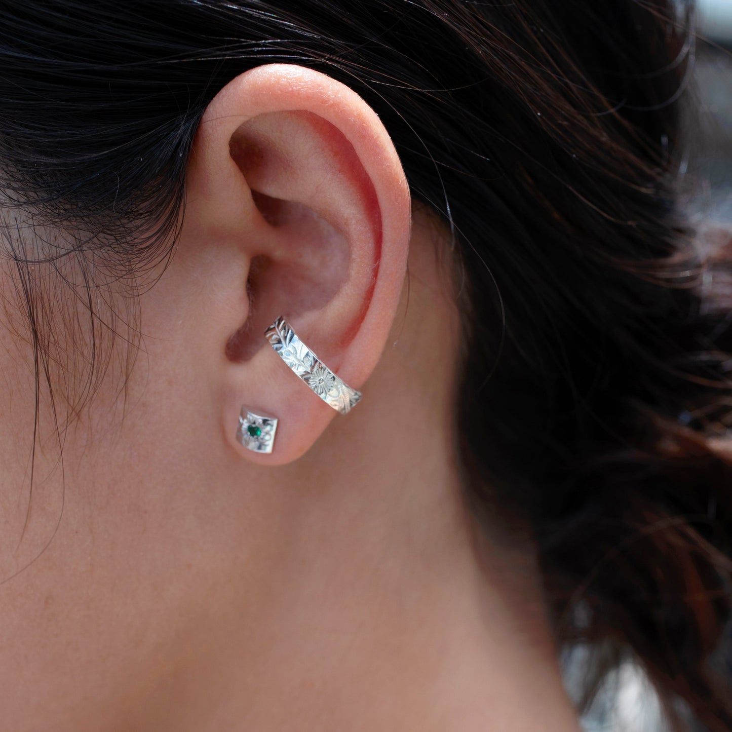【Smart Wailea】Ekahi Silver Ear Cuff