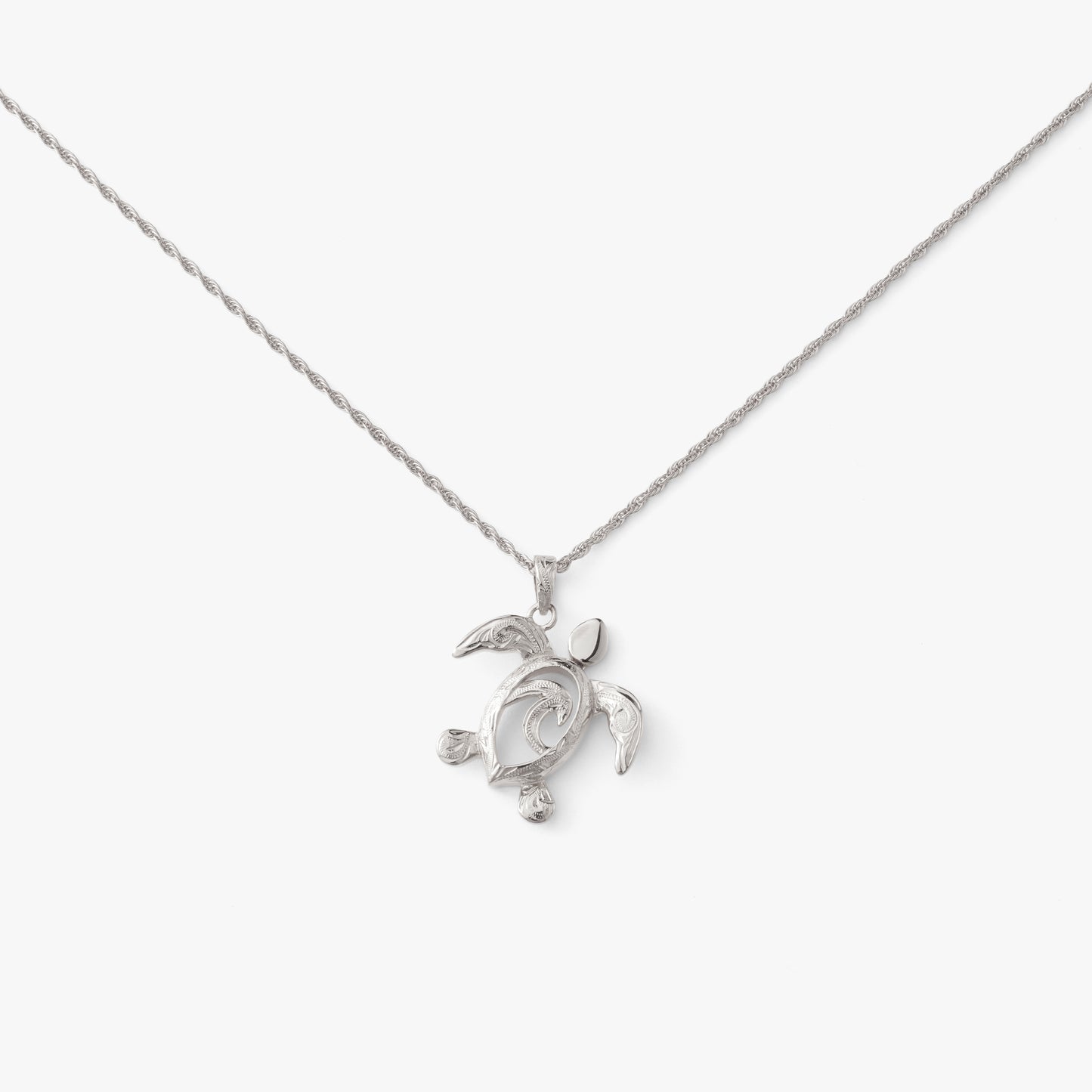 【Smart Wailea】 Wave Honu Pendant