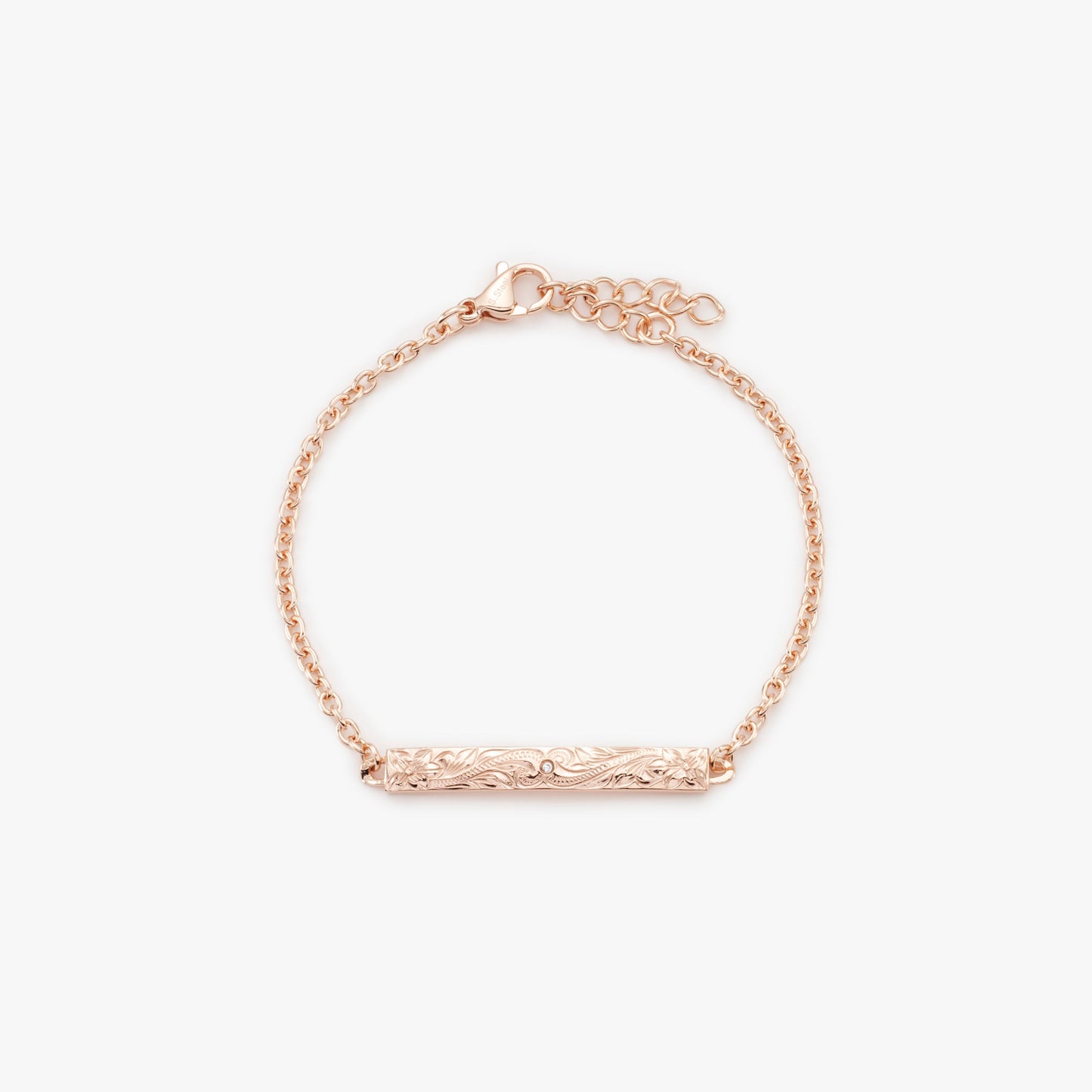 【Stainless】Plate Bracelet