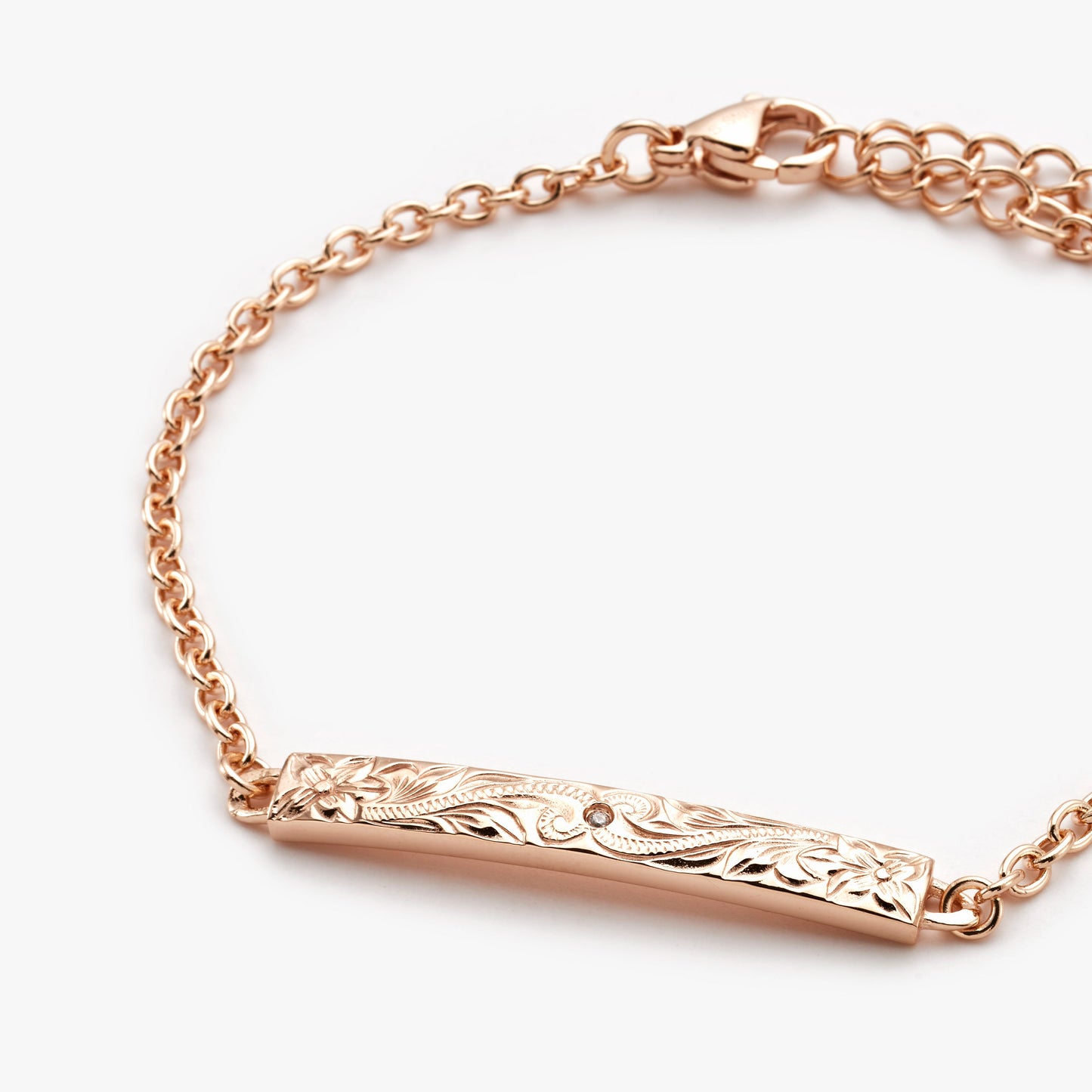 【Stainless】Plate Bracelet