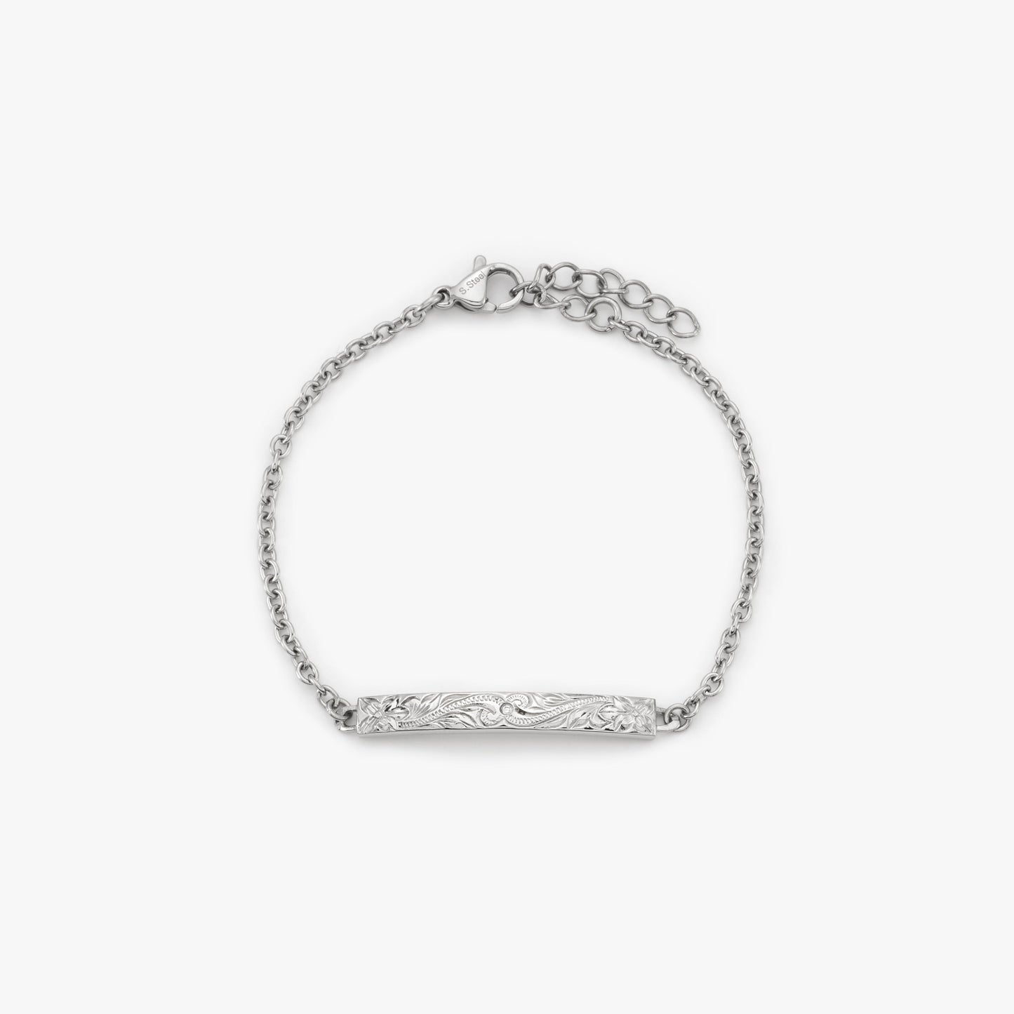 【Stainless】Plate Bracelet