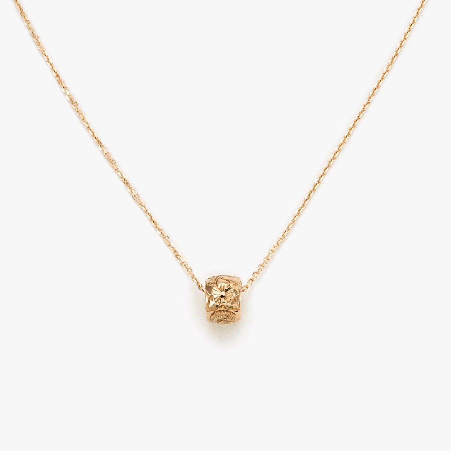 【10K Gold】Liilii Tube Pendant top