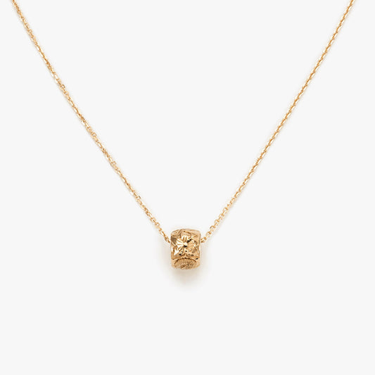 【10K Gold】Liilii Tube Pendant top