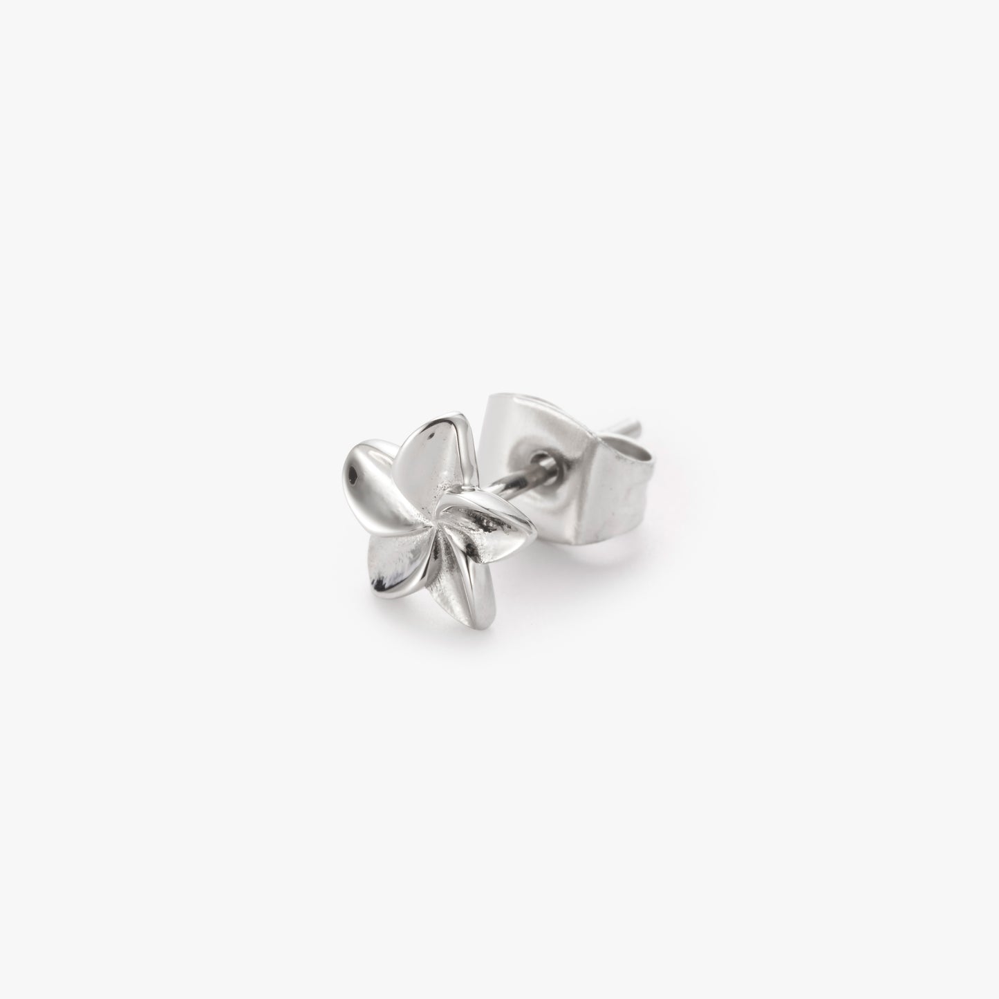 【Smart Wailea】 Plumeria Stud Pierce(片耳)