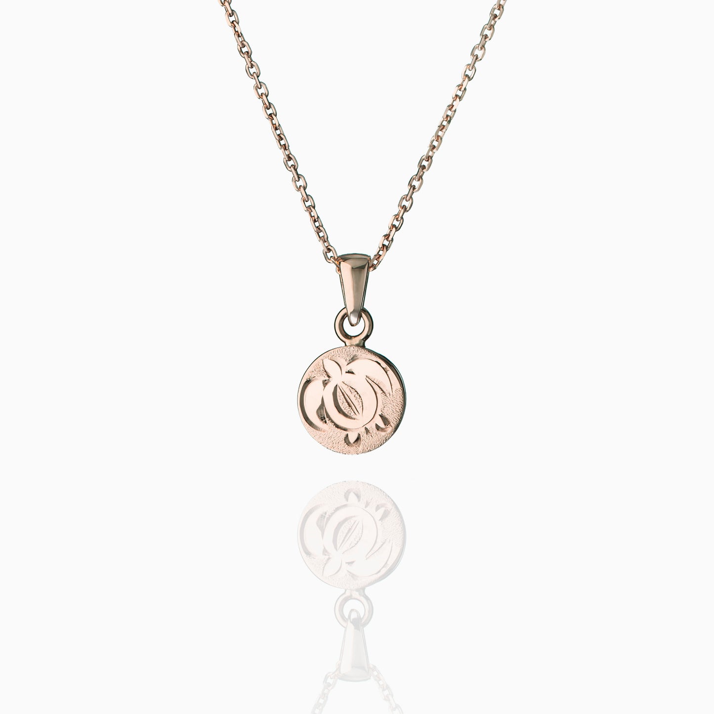 【14K Gold】Maile Honu Lina Pendant top