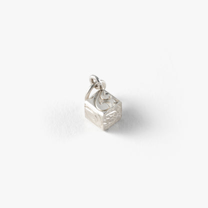 【Silver】Cube Pendant