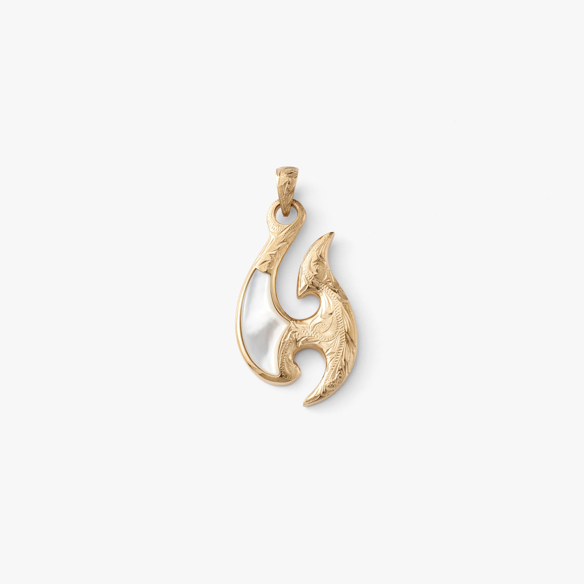 【Smart Wailea】FishHook shell Pendant Top