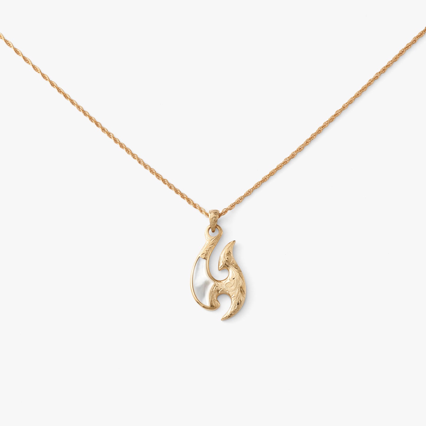 【Smart Wailea】FishHook shell Pendant Top