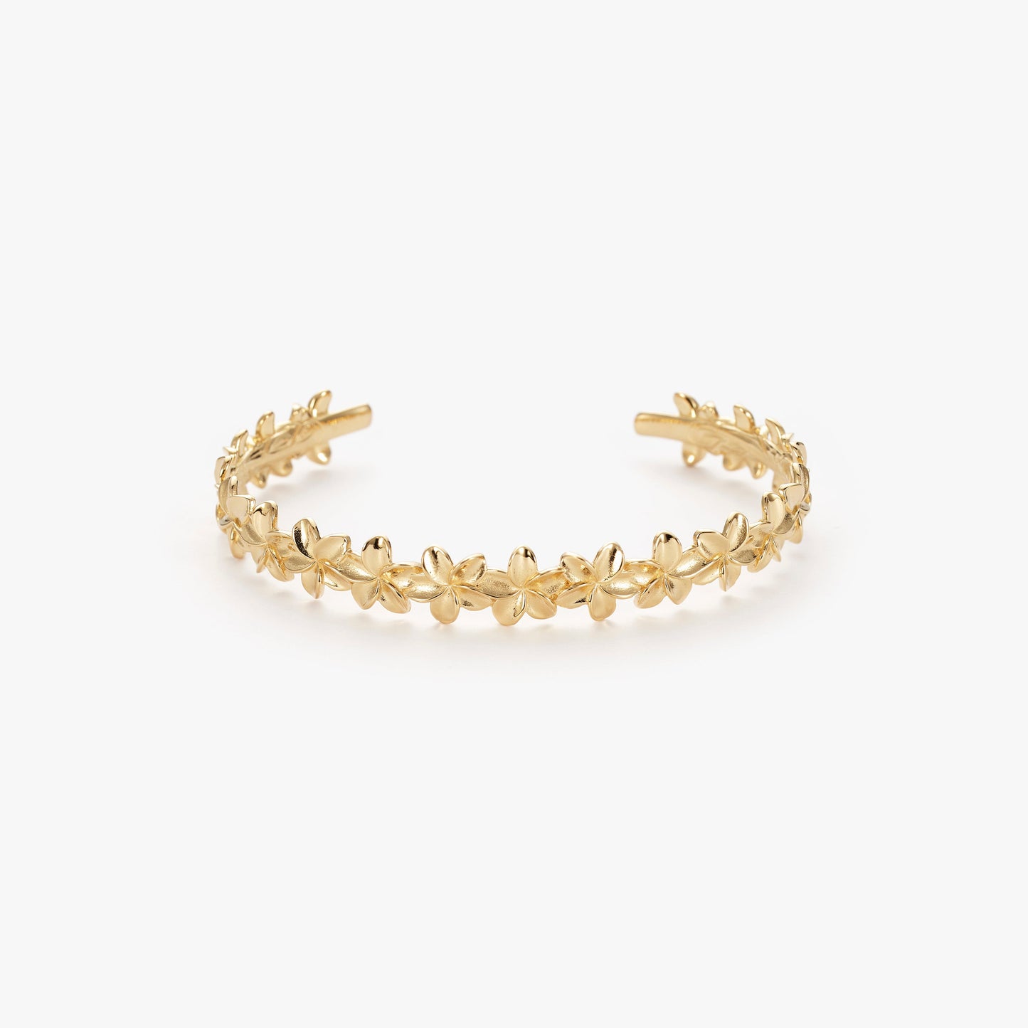 【Smart Wailea】 Ewalu Plumeria Bangle