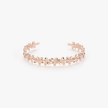 【Smart Wailea】 Ewalu Plumeria Bangle