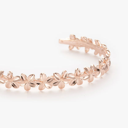 【Smart Wailea】 Ewalu Plumeria Bangle