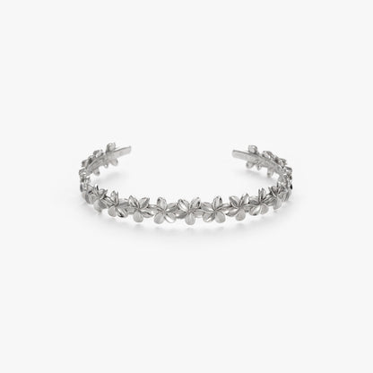 【Smart Wailea】 Ewalu Plumeria Bangle