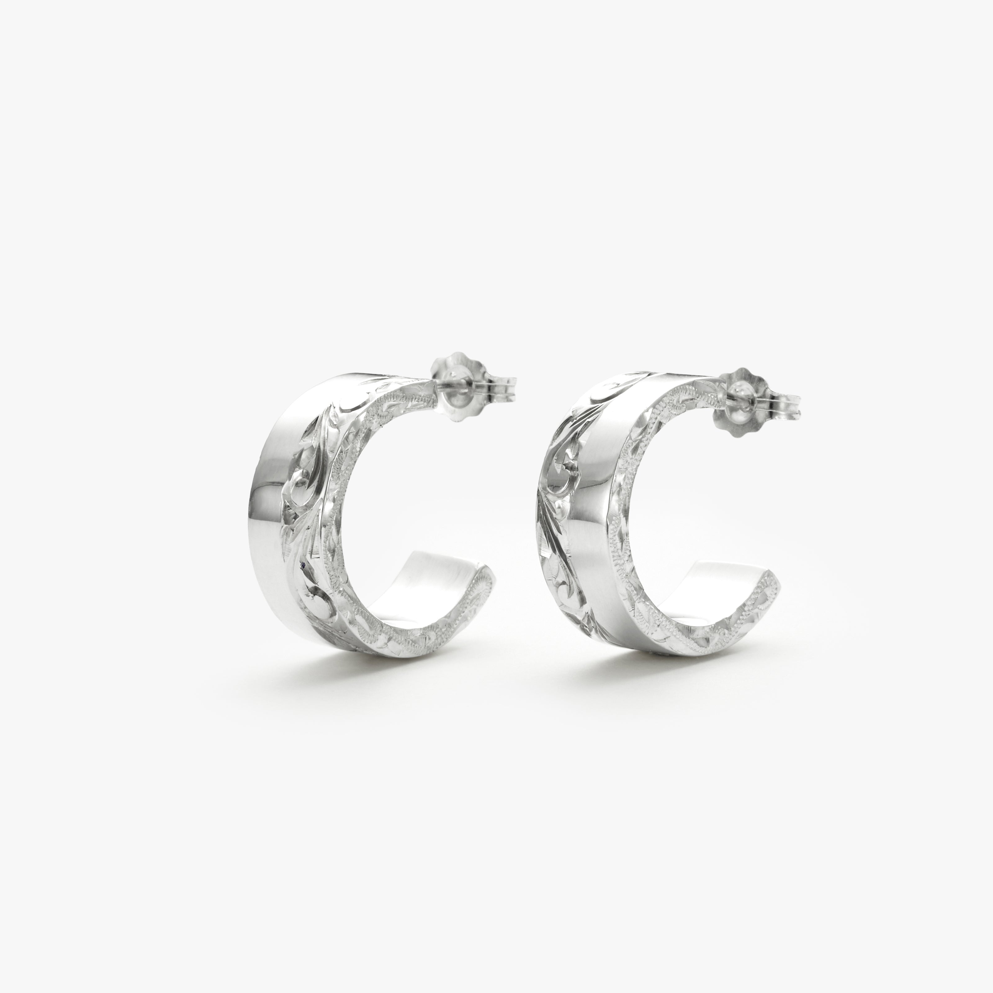 Silver】Half Design Pierce – wailea onlinestore