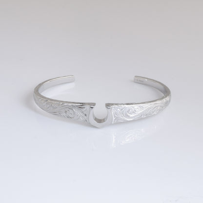 ◆ステンレスセール商品◆  Horseshoe Bangle