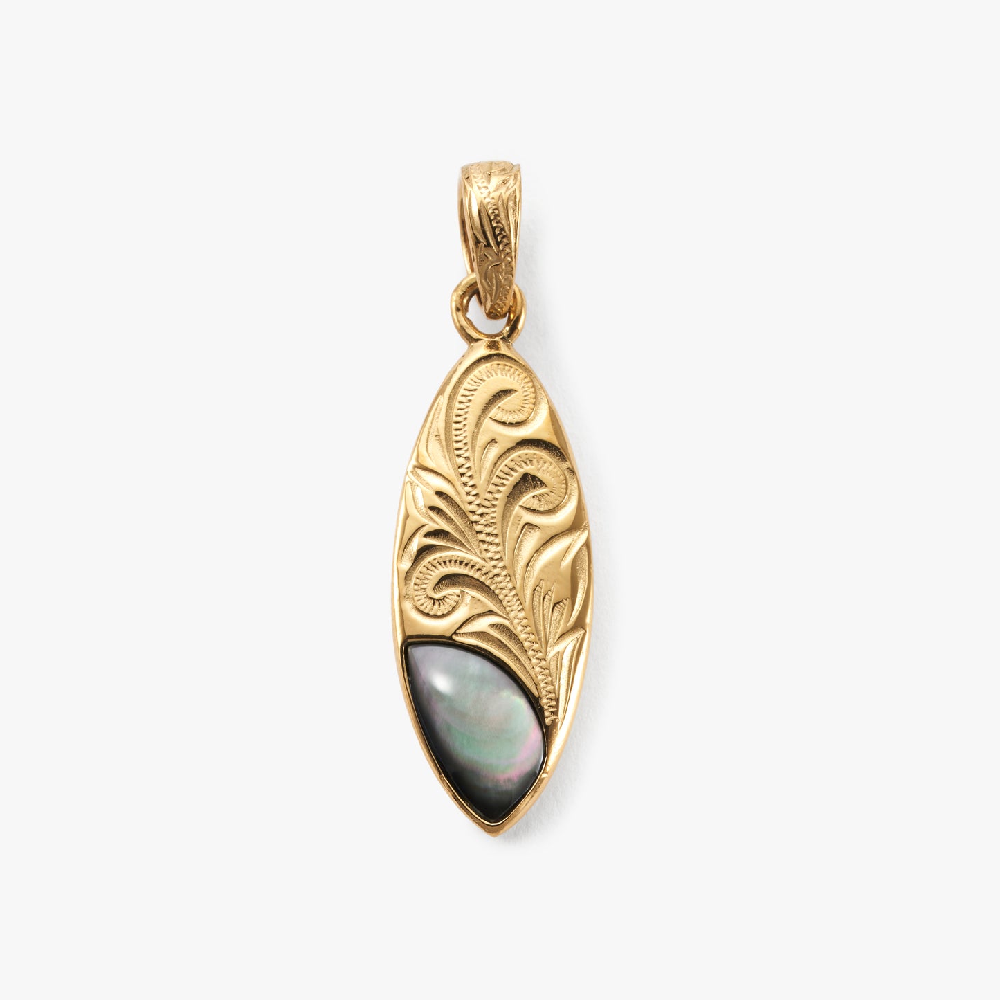 【Smart Wailea】 Surfboard Shell Pendant