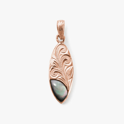 【Smart Wailea】 Surfboard Shell Pendant