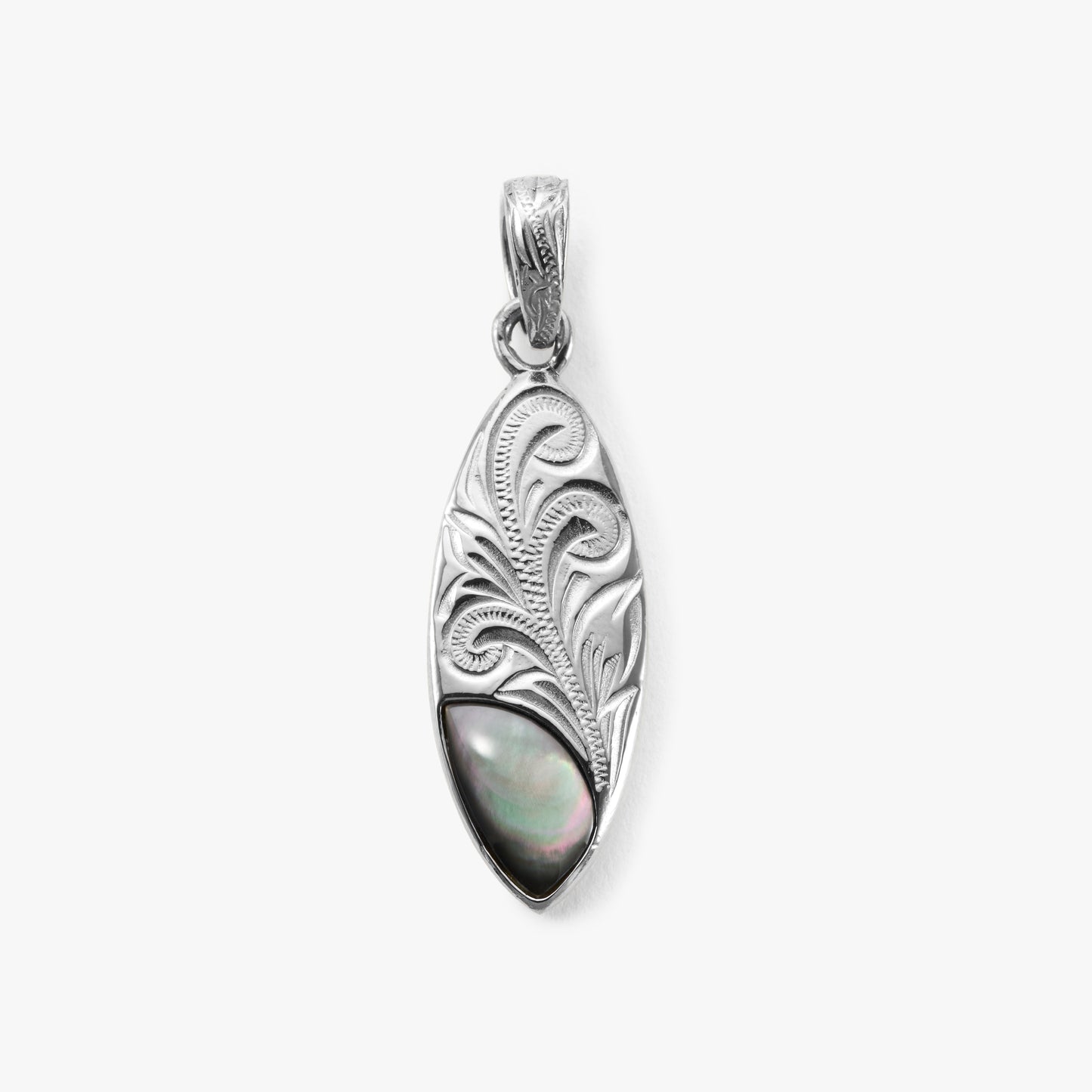 【Smart Wailea】 Surfboard Shell Pendant