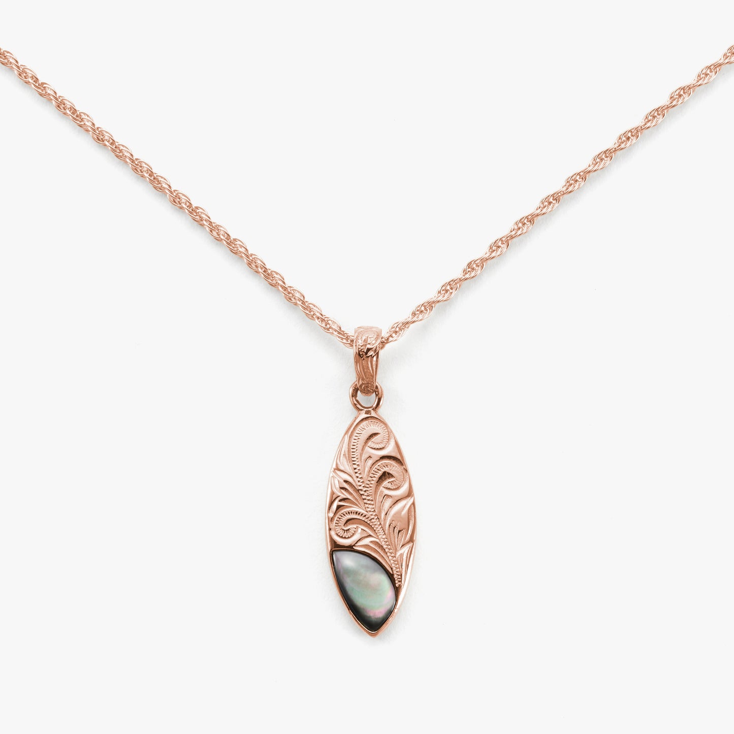 【Smart Wailea】 Surfboard Shell Pendant