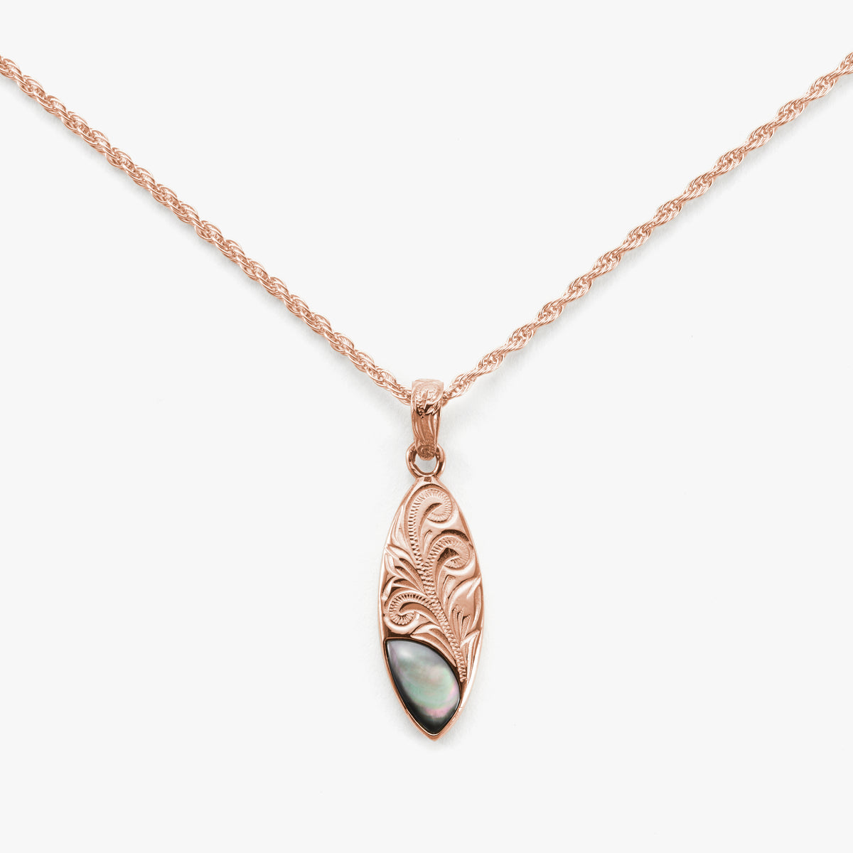 【Smart Wailea】 Surfboard Shell Pendant