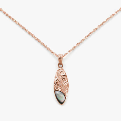 【Smart Wailea】 Surfboard Shell Pendant
