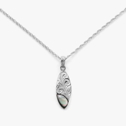 【Smart Wailea】 Surfboard Shell Pendant