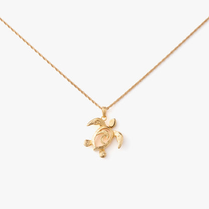 【Smart Wailea】　Wave Honu Pendant
