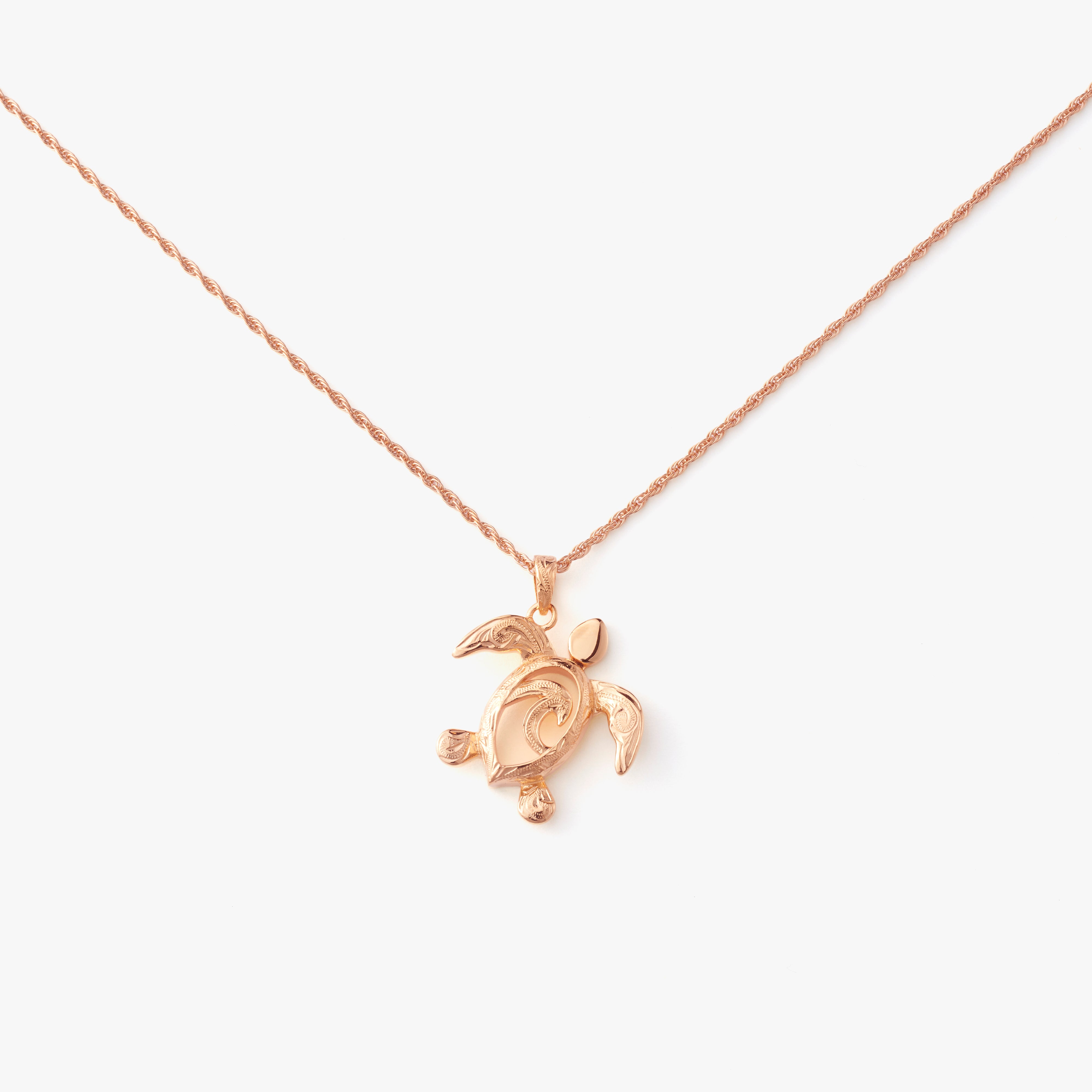 【Smart Wailea】　Wave Honu Pendant