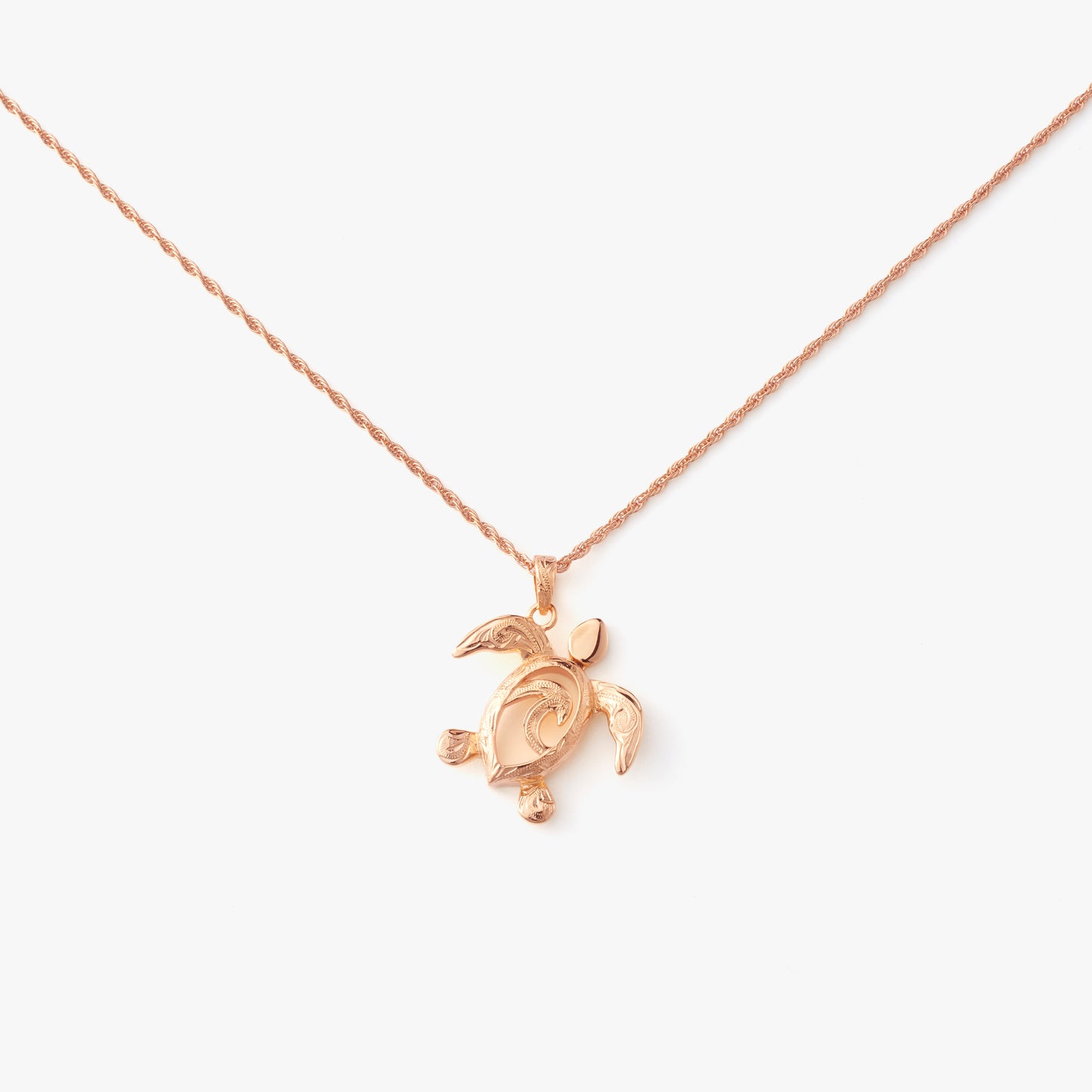 【Smart Wailea】　Wave Honu Pendant