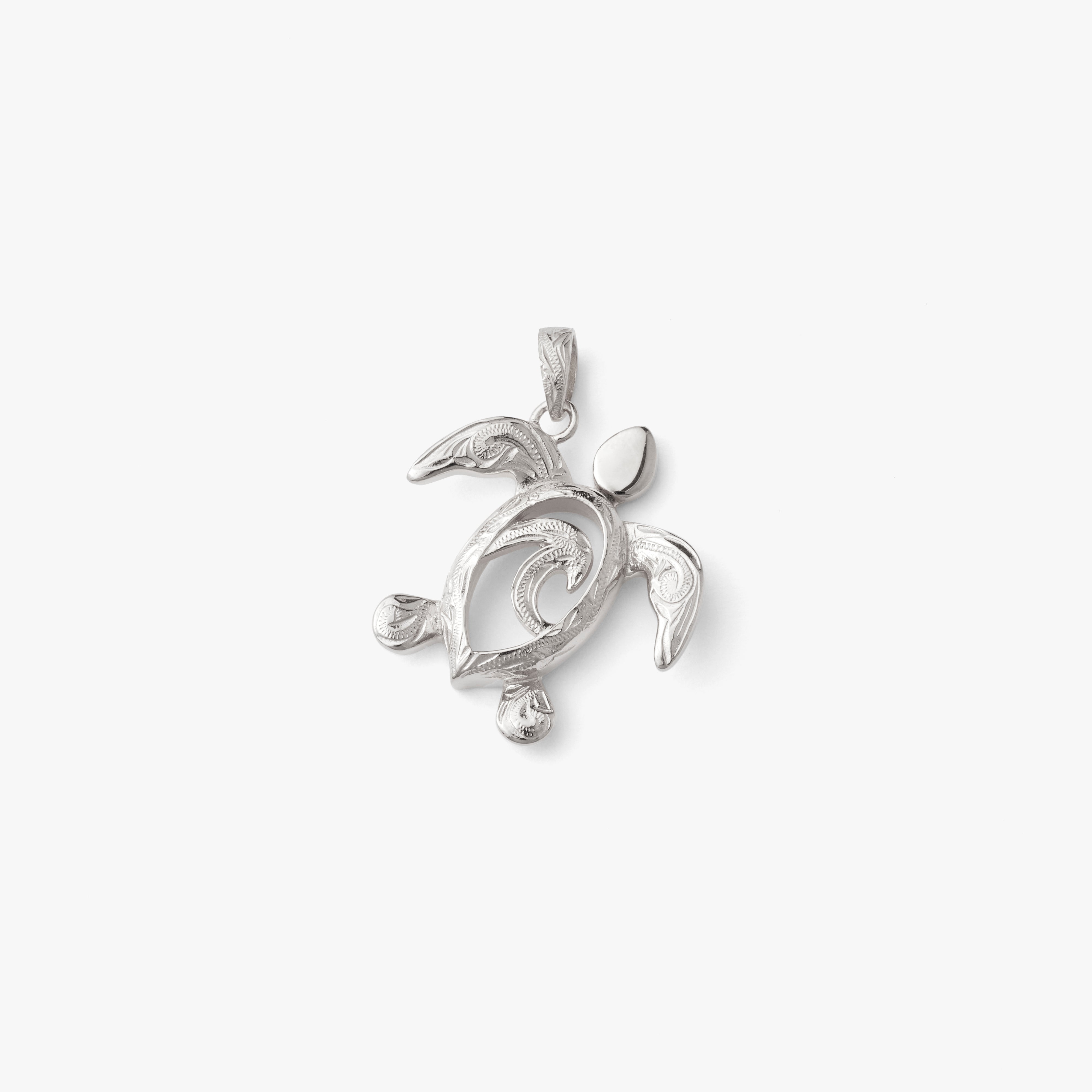 【Smart Wailea】　Wave Honu Pendant