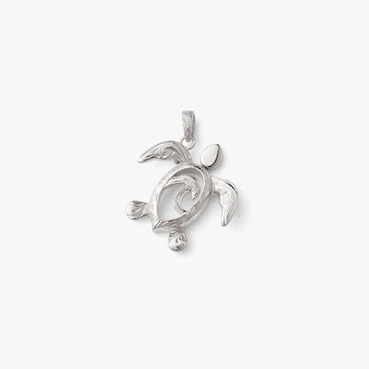 【Smart Wailea】　Wave Honu Pendant