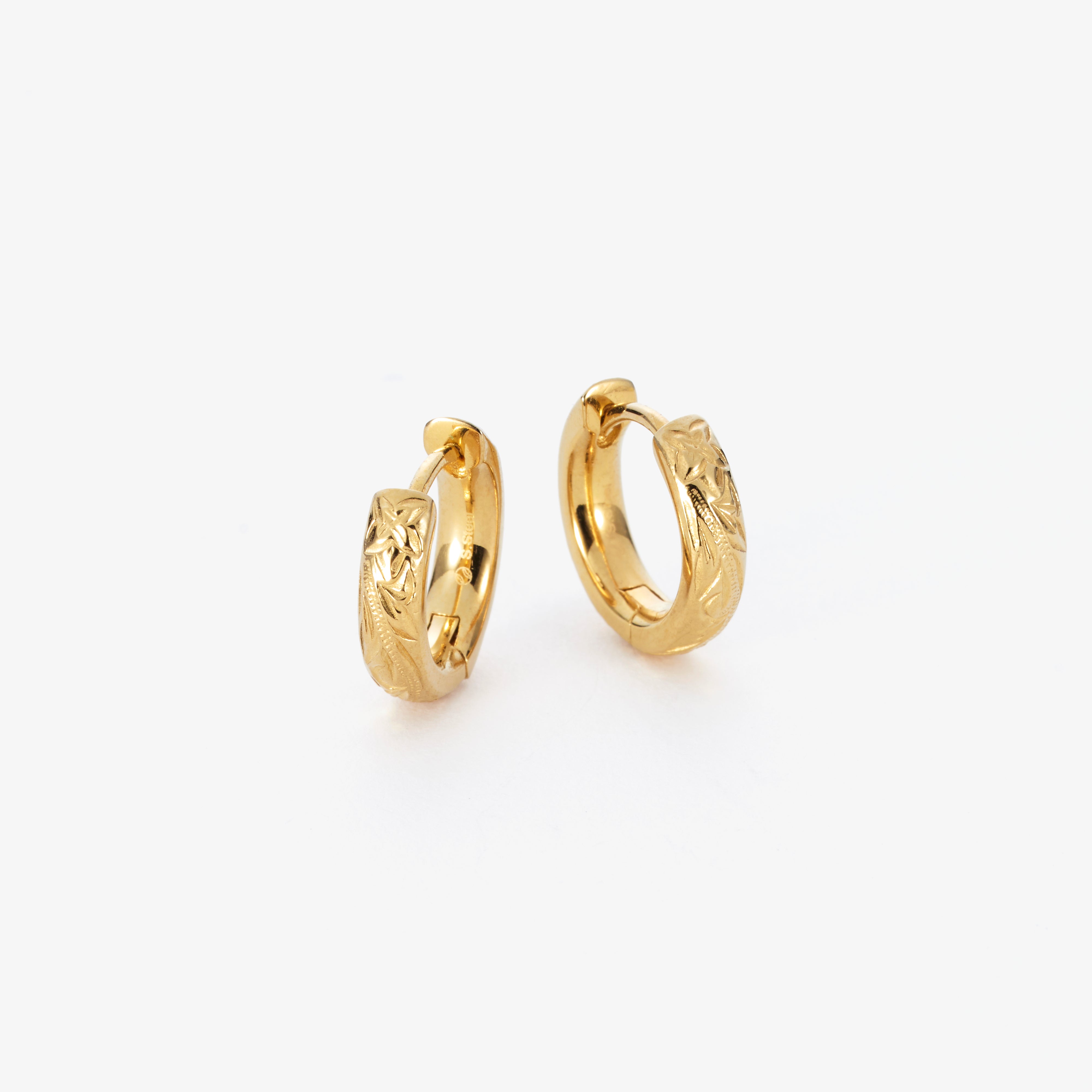 【Smart Wailea】ーSmall Hoop Pierceー（片耳）