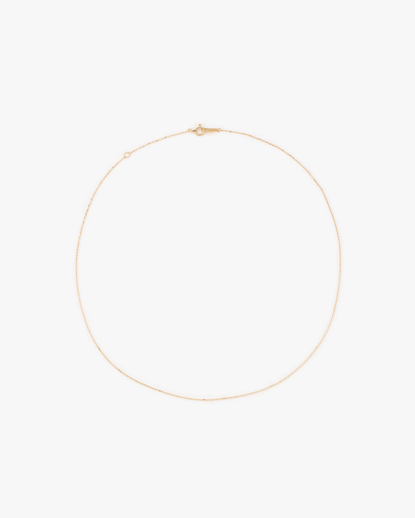 【10K Gold】あずきChain　0.22㎜ 40㎝