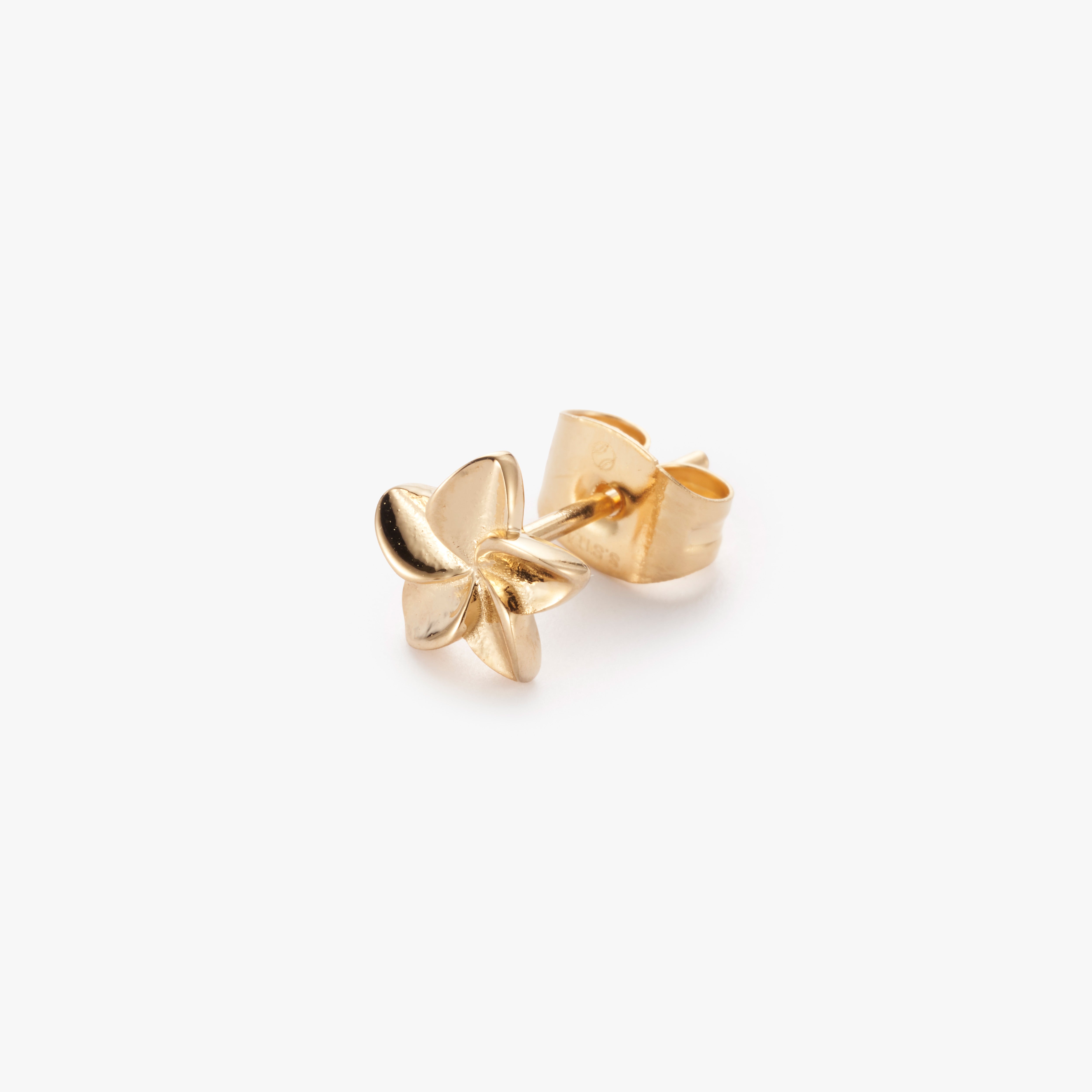 Smart Wailea】 Plumeria Stud Pierce(片耳) – wailea onlinestore