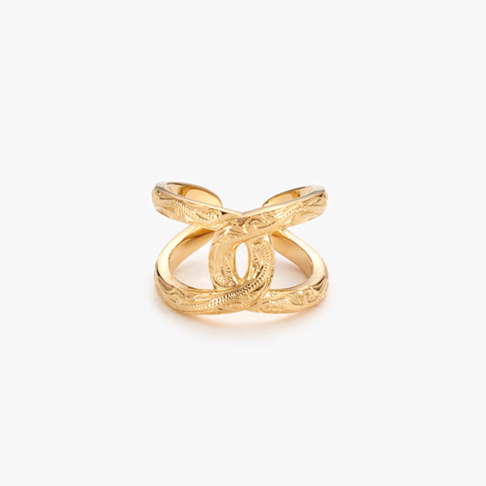 【Smart Wailea】Ehiku Infinity Ring  (幅約15㎜)