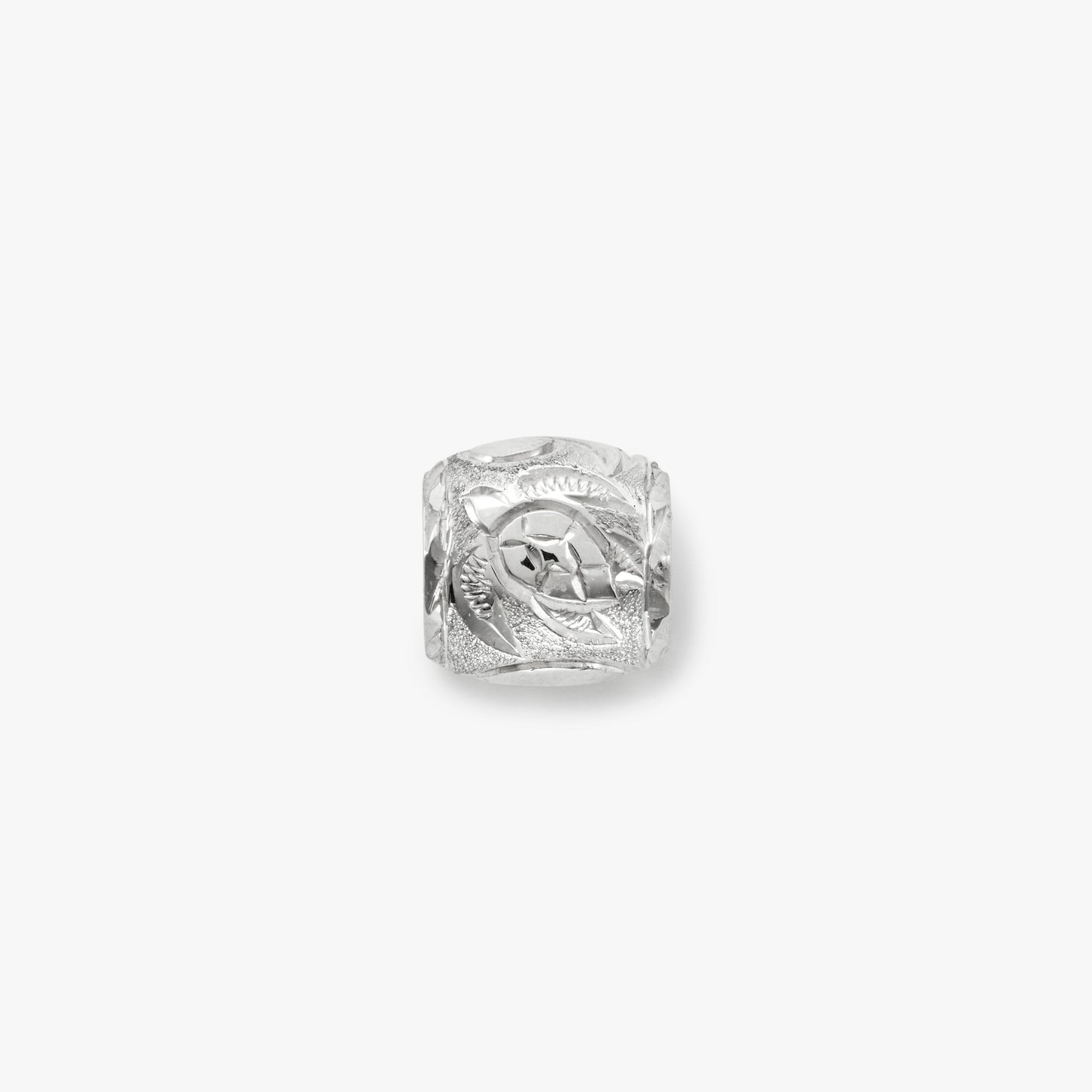 【Silver】Honu＆Scroll Tube Pendant
