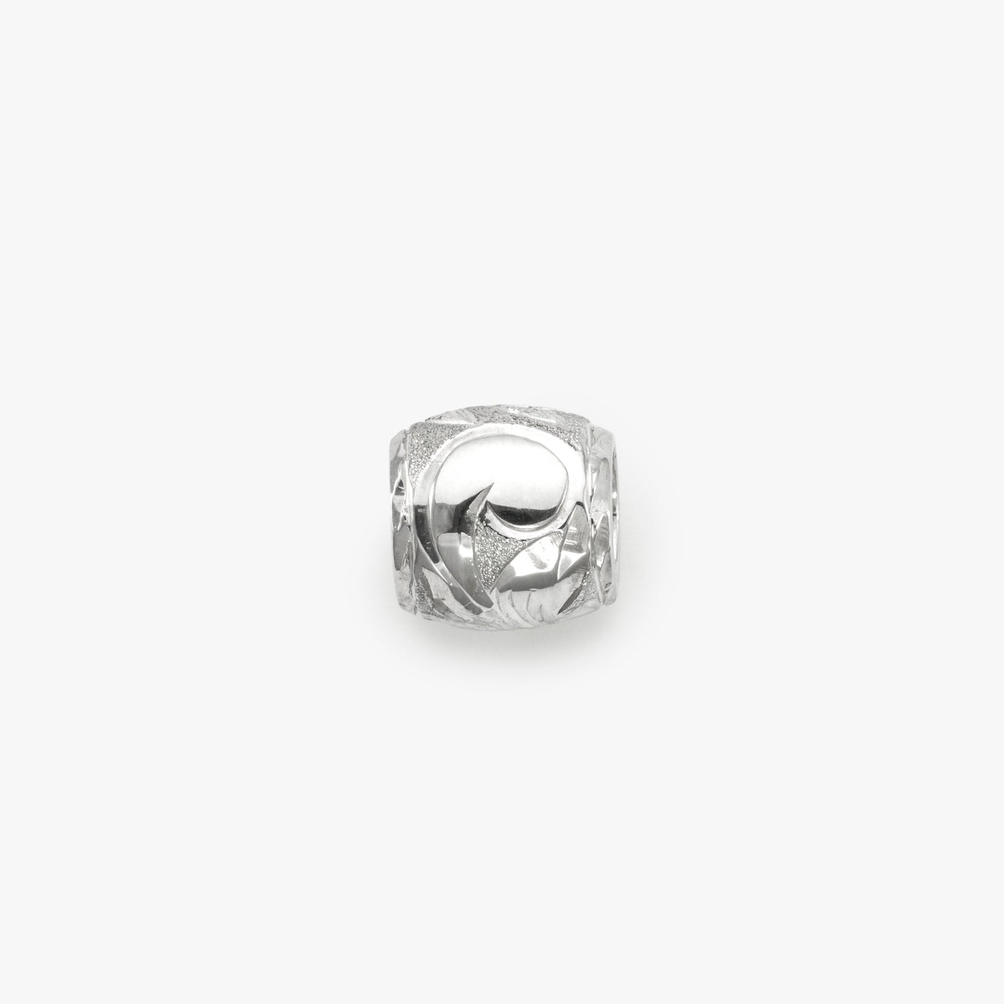 【Silver】Honu＆Scroll Tube Pendant